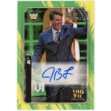 JBL 2020 Topps Transcendent WWE VIP Party Green Yellow Autograph Card #A-JBL 1/1