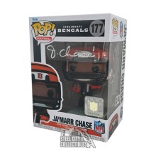 Ja'Marr Chase Autographed Cincinnati Bengals Funko Pop - BAS (Slightly Smeared Auto)