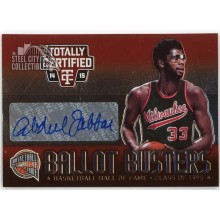 Kareem Abdul-Jabbar 2014-15 Panini Totally Certified Ballot Busters Autograph Card #BB-KAJ 22/35