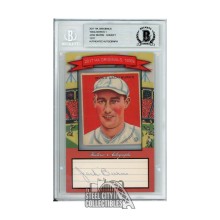 Jack Burns Autographed 2017 HA Originals 1930s Series 1 Goudey 12/17 - BAS