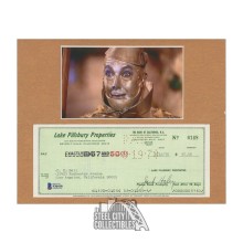 Jack Haley Autographed The Tin Man From Wizard of Oz Matted 1970 Check - BAS