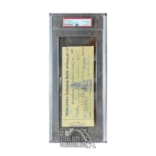 Jack Ruby Autographed 1953 Check - PSA/DNA