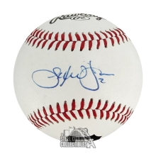 Jack Wilson Autographed Pittsburgh Pirates Baseball - BAS