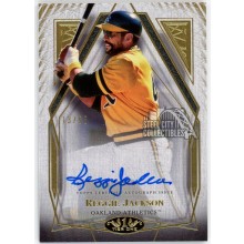 Reggie Jackson 2022 Topps Tier One Autograph Card #T1A-RJ 13/55