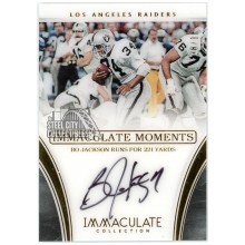 Bo Jackson 2016 Panini Immaculate Moments Auto #BO-2 8/15