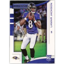 Lamar Jackson 2018 Panini Rookies & Stars Rookie Card #112