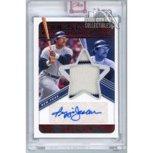 Reggie Jackson 2022 Panini Three And Two Lone Star Red Patch Autograph Card 2/5