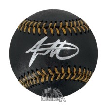 Jackson Merrill Autographed Official Black MLB Baseball - BAS