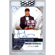 Jaromir Jagr 2015-16 Upper Deck Premier Award Winners Auto Card #SA-JJ 24/49