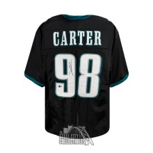 Jalen Carter Autographed Philadelphia Custom Black Football Jersey - BAS