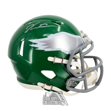 Jalen Carter Autographed Philadelphia Eagles 2023 ALT Mini Football Helmet - JSA (Silver Ink)