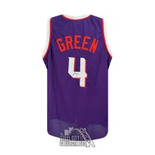 Jalen Green Autographed Phoenix Custom Purple Basketball Jersey - JSA
