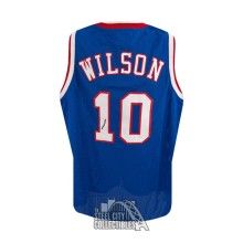 Jalen Wilson Autographed Kansas Custom Blue Basketball Jersey - NO COA