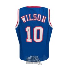 Jalen Wilson Autographed Kansas Custom Blue Basketball Jersey - PSA/DNA