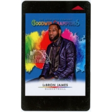 LeBron James 2022 NSCC Upper Deck Goodwin Champions Hotel Room Key Card