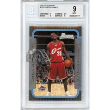 LeBron James 2003-04 Bowman Rookie Card #123 BGS 9