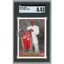LeBron James 2003-04 Topps Rookie Card #221 SGC 8.5