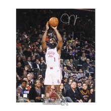 James Harden Autographed Philadelphia White Jersey 16x20 Basketball Photo - BAS