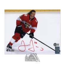 Jaromir Jagr Autographed Florida 8x10 Hockey Photo - BAS