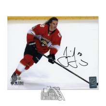 Jaromir Jagr Autographed Florida 8x10 Hockey Photo - BAS (Black Ink)