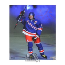 Jaromir Jagr Autographed New York 16x20 Hockey Photo - BAS
