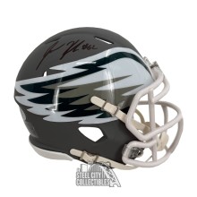 Jason Kelce Autographed Philadelphia Eagles AMP Mini Football Helmet - PSA/DNA