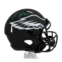 Jason Kelce Autographed Philadelphia Eagles Eclipse Replica Full Size Football Helmet - PSA/DNA