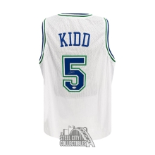 Jason Kidd Autographed Dallas Custom White Basketball Jersey - JSA