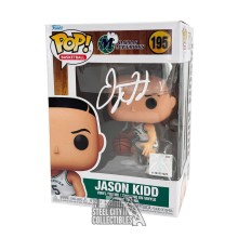 Jason Kidd Autographed Dallas Mavericks Funko Pop - BAS (White Ink)