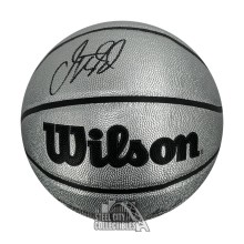 Jason Kidd Autographed Wilson Platinum Edition Basketball - BAS