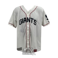 Javier Baez Autographed Game Used 2013 Knoxville Giants Baseball Jersey - Tennessee Smokies