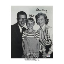 Jay North & Gloria Henry Autographed Dennis The Menace 11x14 Photo - PSA/DNA