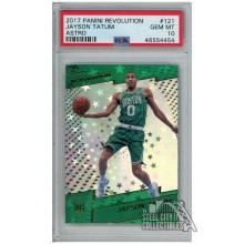 Jayson Tatum 2017 Panini Revolution Astro Rookie Card #121 PSA 10 GEM MINT