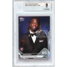 Ashton Jeanty 2025 Topps Now Draft Rookie Card #D-2 BGS 9