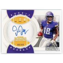 Justin Jefferson 2020 Panini Contenders Rookie Roundup Autograph Card #RR-JUJ 48/49