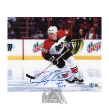 Jeremy Roenick HOF 2024 Autographed Philadelphia Flyers 8x10 Hockey Photo - BAS