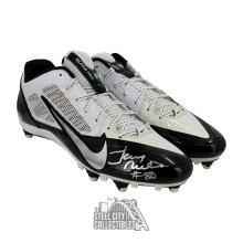 Jerry Rice Autographed Nike Alpha Pro Football Cleats - BAS
