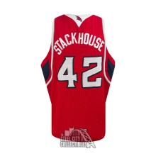 Jerry Stackhouse Game Used Atlanta Hawks 2011-12 Red Basketball Jersey - NBA / MeiGray LOA