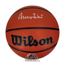 Jerry West Autographed Wilson Basketball - JSA COA
