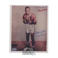 Jersey Joe Walcott Autographed 8x10 Photo- PSA/DNA