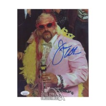 Jesse Ventura Autographed 8x10 Photo - JSA COA (Microphone)