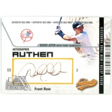 Derek Jeter 2003 Fleer Authentix Autograph Card #2 48/50