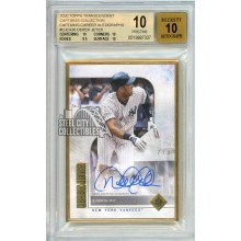 Derek Jeter 2020 Topps Transcendent Captain's Collection Autograph Card #DJCA-30 2/3 BGS 10