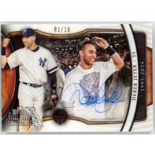 Derek Jeter 2018 Topps Tribute Generations of Excellence Autograph Card #GOE-DJ 1/10