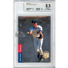 Derek Jeter 1993 Upper Deck SP Rookie Card #279 BGS 8.5 (Edge Chipped)