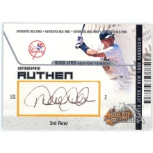 Derek Jeter 2003 Fleer Authentix Autograph Card #AA-DJ 225/250