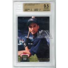 Derek Jeter 1993 Topps Stadium Club Murphy Rookie Card #117 BGS 9.5 Gem Mint