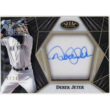 Derek Jeter 2022 Topps Tier One Clear One Autograph Card #C1A-DJ 4/10
