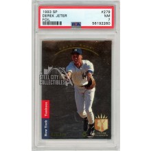 Derek Jeter 1993 Upper Deck SP Foil Rookie Card #279 PSA 7 (New Label)
