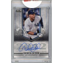 Derek Jeter 2022 Topps Stadium Club Member's Only 2012 Autograph Card #20SA-18 2/2